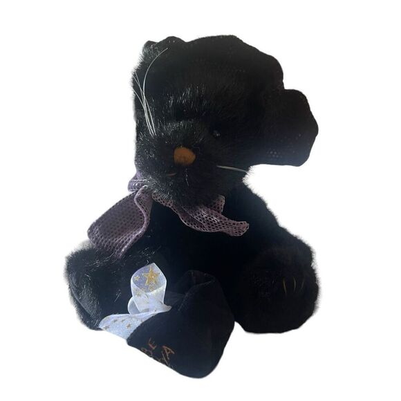 The Boyds Collection Ltd Kids Black Bears Zelda Z. Witchy Puss Boyds Bear Plush - Picture 15 of 16